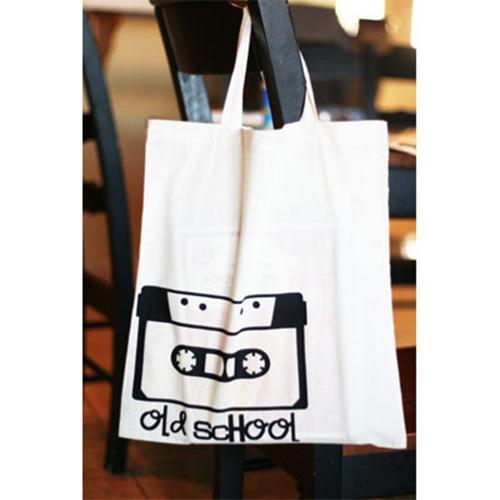 Stripped cotton Bag