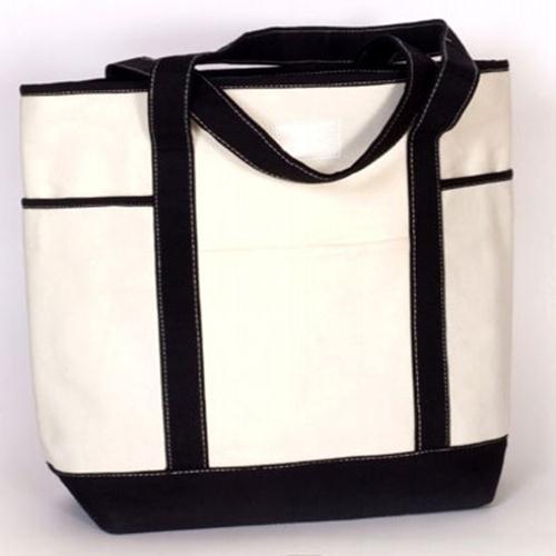 Stripped cotton Bag