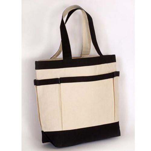 Stripped cotton Bag